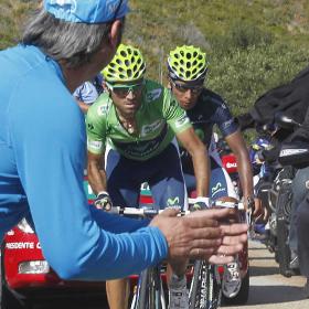 Valverde: "Di otro pasito para el podio" Valverde: "Di otro pasito para el podio"