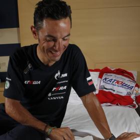 "Fui podio en Giro y Vuelta, ya sólo me vale la victoria" "Fui podio en Giro y Vuelta, ya sólo me vale la victoria"