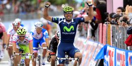 Fran Ventoso repite etapa en el Giro de Italia un año después Fran Ventoso repite etapa en el Giro de Italia un año después