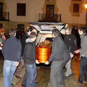Multitudinaria despedida a Iñaki Lejarreta en Berriz Multitudinaria despedida a Iñaki Lejarreta en Berriz