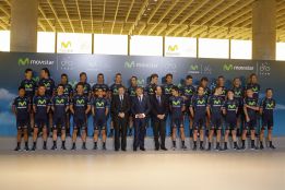 El Movistar Team se presenta con Valverde como capitán El Movistar Team se presenta con Valverde como capitán