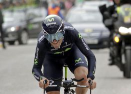 El entrenamiento de Valverde en la contrarreloj da sus frutos El entrenamiento de Valverde en la contrarreloj da sus frutos