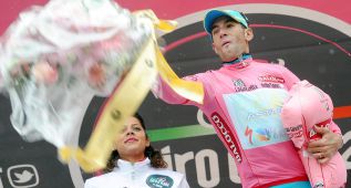 Nibali: "La lluvia me va bien, pero todavía falta mucha carrera"