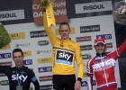 Froome remacha la general y Dani Moreno se sube al podio