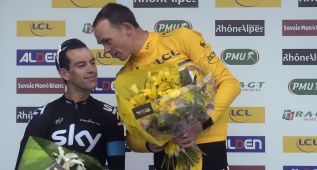 Froome: "Ha sido un test de cara al Tour muy positivo. Un éxito"