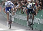 El francés Arnaud Demare bate a Goss y a Farrar en el esprint
