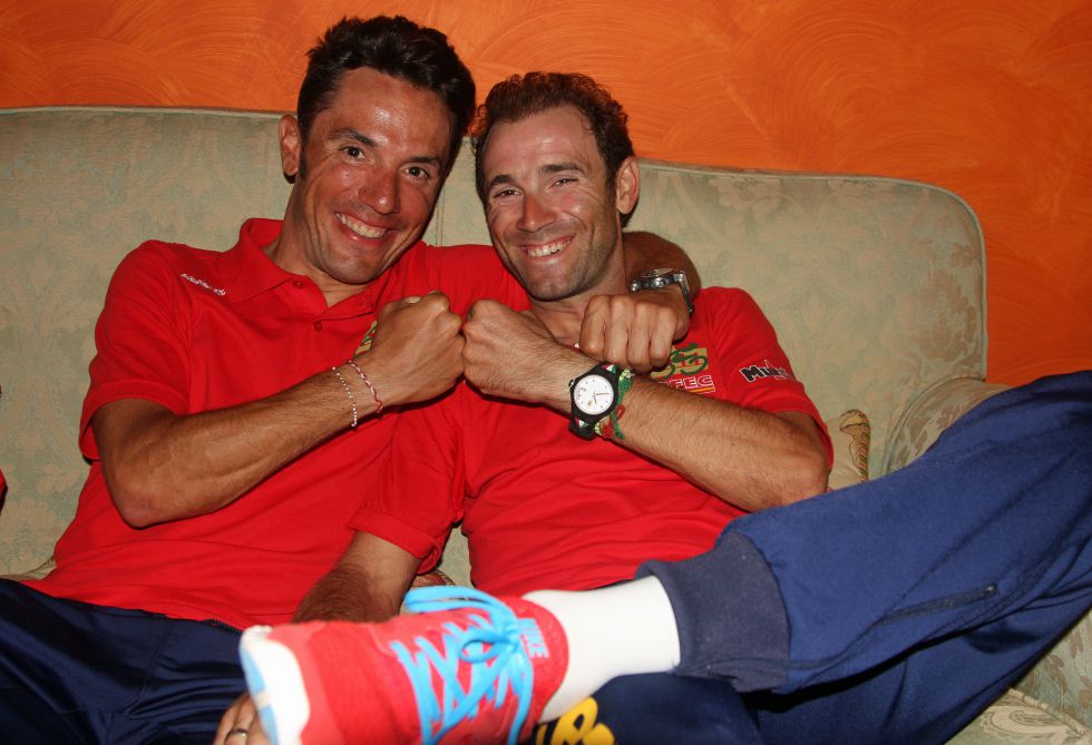 Purito y Valverde vuelven tras su polémico podio en el Mundial