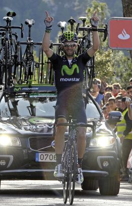 Valverde conquista el Puy y es el pichichi en solitario de 2014