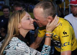 La pareja de Froome: "Quizá gane el Tour un exdopado"