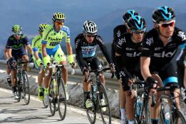 Alberto Contador: "La etapa ha sido durísima"