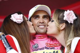 Contador ya es líder del Giro