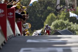 Purito: "Ha sido más duro por el ritmo y por los golpes"