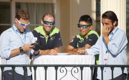 Nairo y Valverde: “El objetivo está claro, conquistar la Vuelta”