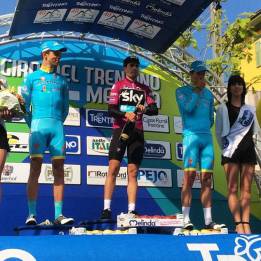 Mikel Landa, ganador del Giro del Trentino