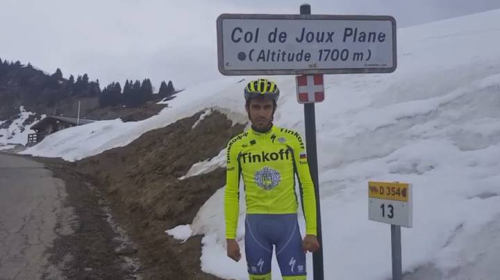 Contador, desde el Joux Plane: "Ya he hecho los deberes"