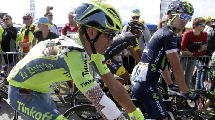 Contador: "Pasé mala noche, pero tengo la moral alta"