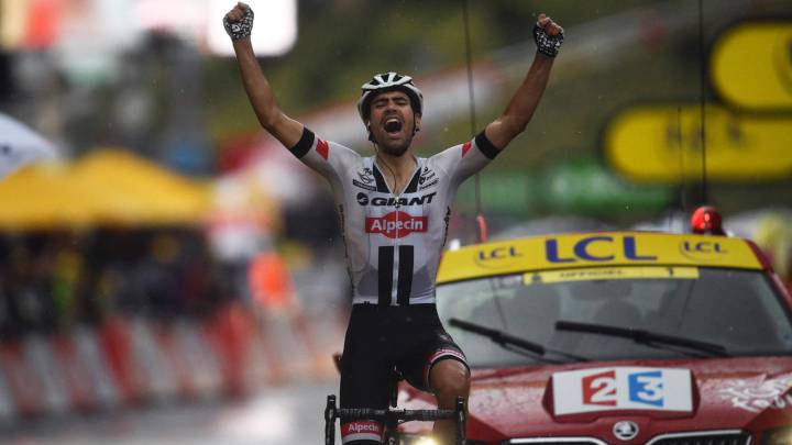 Dumoulin gana bajo la lluvia y Froome conserva el amarillo
