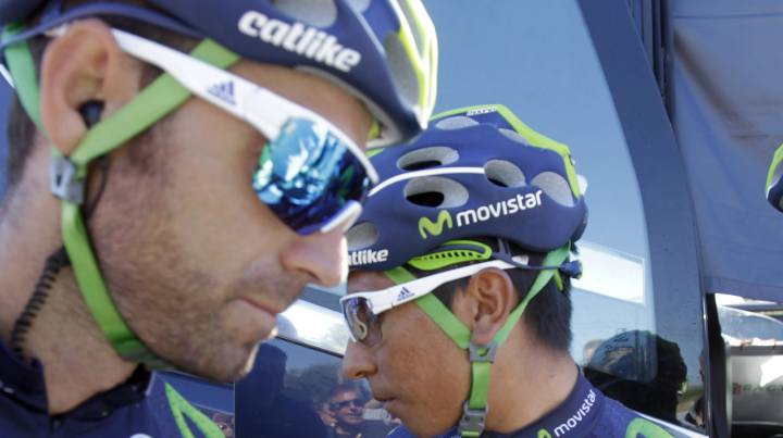 Valverde habla de atacar a Froome, líder del Tour de Francia 2016