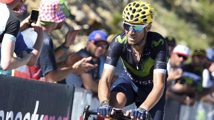 Valverde: "He subido rápido y fuerte pero regulando"