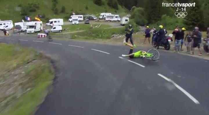 Rolland, Porte y Reichenbach sufrieron bajando la Bisanne