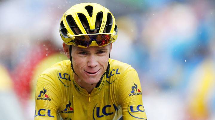 Froome: “No fueron más que rasguños, sólo debí controlar”