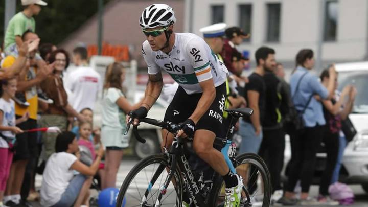 Roche, baja en la Vuelta por una neumonía contraída en Río