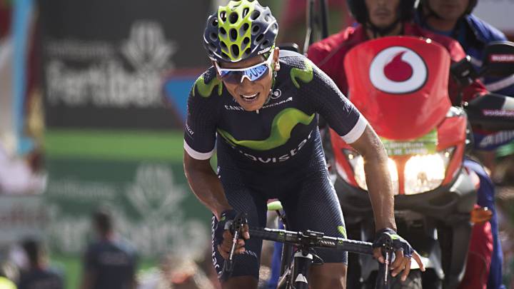 Nairo Quintana gana en los Lagos en una etapa épica