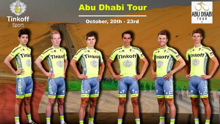 Contador liderará por última vez al Tinkoff en Abu Dhabi