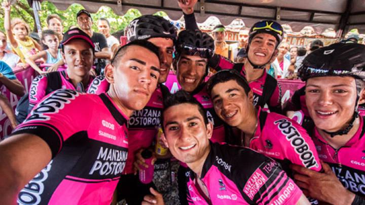Colombia con equipo Continental Profesional: Manzana Postobón