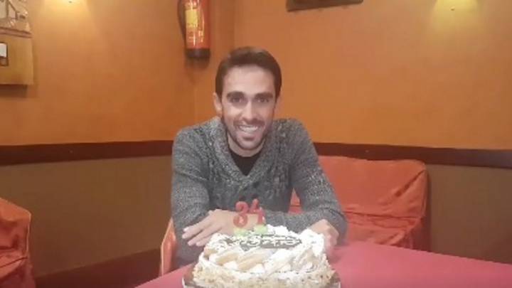 Contador celebra su 34 cumpleaños con nuevo 'look'