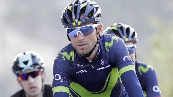 Valverde: "El 8º triunfo del año, 2 vueltas... para estar contento"
