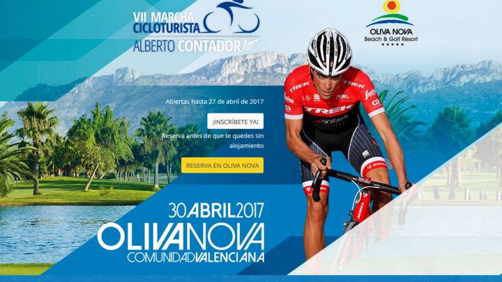 La marcha Alberto Contador contará con mil participantes