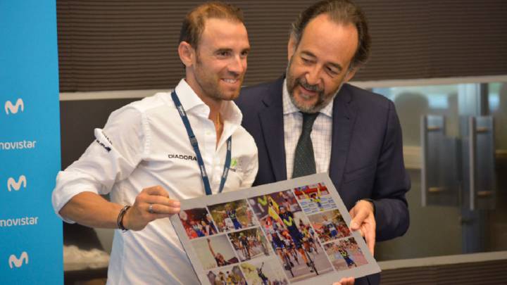 Valverde, en su homenaje: "Veo a Nairo favorito al Giro"