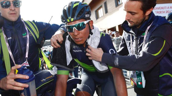 Nairo Quintana: "Noté mucho la falta de ritmo de competición"