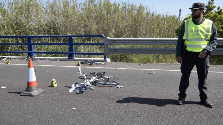 Queda en libertad la conductora que atropelló a seis ciclistas