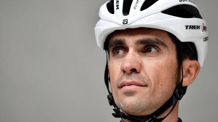 Contador, ante la montaña: "Llega una carrera diferente"