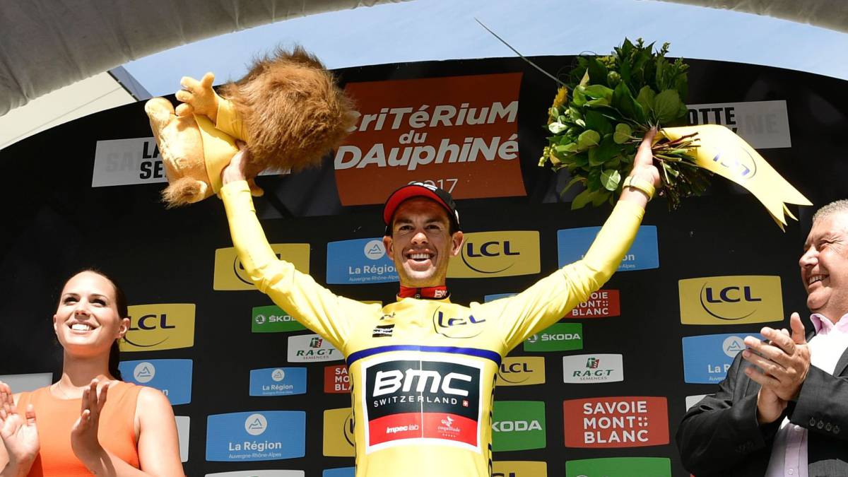 Richie Porte, recupera el liderato en la Dauphiné.