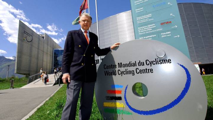 El ex presidente de la Unión Ciclista Internacional Hein Verbrugge, en una imagen de archivo.