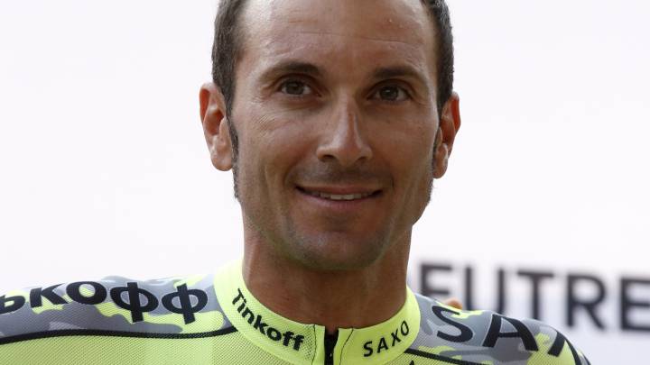 Ivan Basso posa en la salida del Tour de Francia 2015.