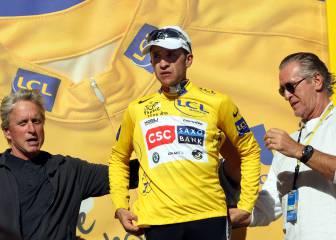 Carlos Sastre tuvo un final de Hollywood con Douglas y Riley