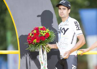 Mikel Landa ya está de vuelta en su casa de Murguía