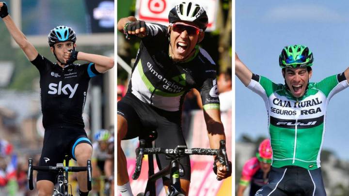 Mikel Nieve, Omar Fraile y Jaime Rosón.