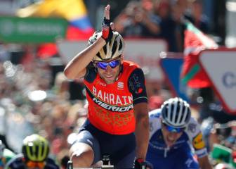 Nibaldi gana y Froome ya es líder de la Vuelta a España
