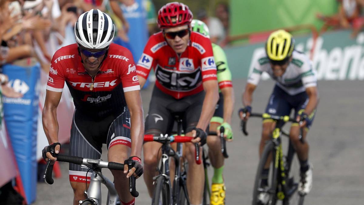 Contador lo probó en El Garbí y Froome le aguntó el pulso