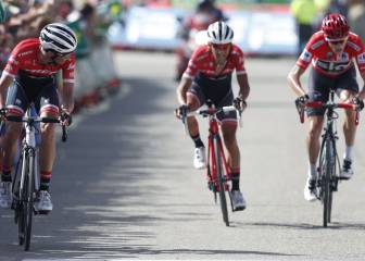 Sólo Contador resiste a Froome