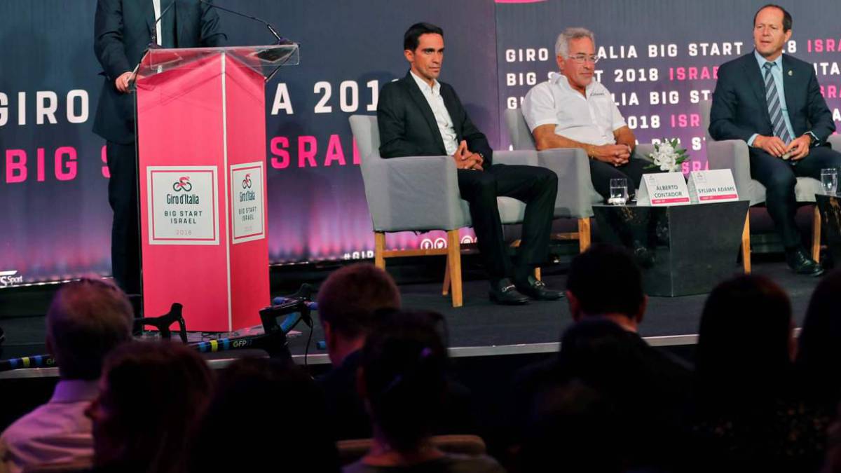 Contador, en Jerusalén: \