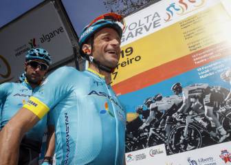 El pelotón recuerda a Scarponi en el día de su cumpleaños