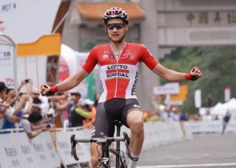 Wellens acaba con la tiranía de Gaviria en el Tour Guangxi