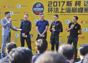 La última carrera de Contador se disputa en Shanghái