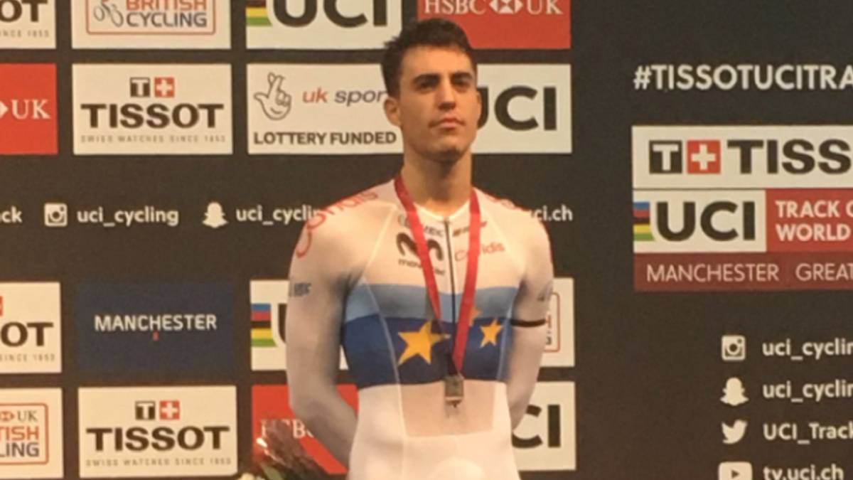 Albert Torres, bronce en Omnium